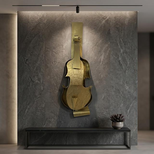 Escultura 3D decorativa — Galería Ámbar Bogotá
